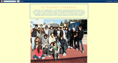 Desktop Screenshot of elgalponliterario-colegioiec.blogspot.com