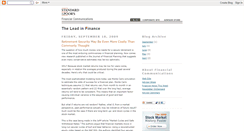 Desktop Screenshot of financialcommunications.blogspot.com