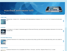 Tablet Screenshot of musebook-m10.blogspot.com