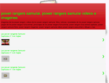 Tablet Screenshot of powerrangerssamurai.blogspot.com