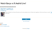 Tablet Screenshot of fcbarcelonavsrealmadridonline.blogspot.com