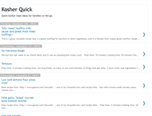 Tablet Screenshot of kosherquick.blogspot.com