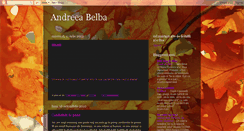 Desktop Screenshot of andreeabelba.blogspot.com