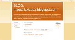 Desktop Screenshot of maestriaxixuba.blogspot.com