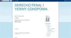 Desktop Screenshot of 1erpostgradomedicinalegalvzla.blogspot.com