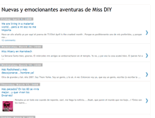 Tablet Screenshot of missdiy.blogspot.com