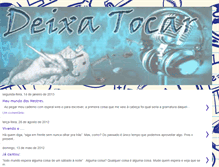 Tablet Screenshot of deixa-tocar.blogspot.com