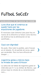 Mobile Screenshot of futbol--soccer.blogspot.com