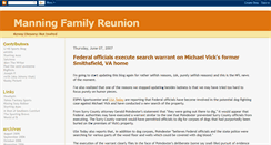 Desktop Screenshot of manningfamilyreunion.blogspot.com