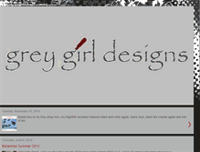 Tablet Screenshot of greygirldesigns.blogspot.com