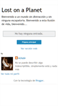Mobile Screenshot of lostonaplanet.blogspot.com
