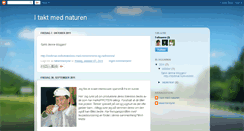 Desktop Screenshot of itaktmednaturen.blogspot.com