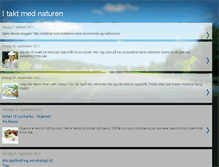 Tablet Screenshot of itaktmednaturen.blogspot.com