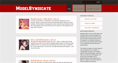 Desktop Screenshot of modelsyndicate.blogspot.com