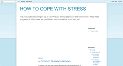 Desktop Screenshot of cope-stress.blogspot.com