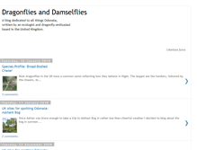 Tablet Screenshot of dragonflies-and-damselflies.blogspot.com