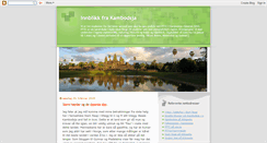 Desktop Screenshot of kambodsja2010.blogspot.com
