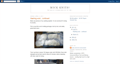 Desktop Screenshot of mickknits.blogspot.com