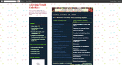 Desktop Screenshot of coloursandyou.blogspot.com