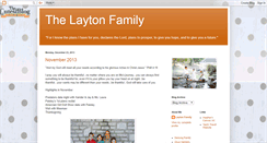Desktop Screenshot of layton-family.blogspot.com