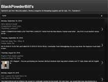 Tablet Screenshot of blackpowderbill.blogspot.com