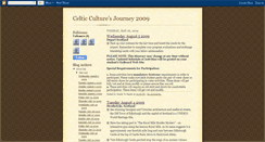 Desktop Screenshot of celticculturesjourney.blogspot.com