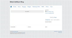 Desktop Screenshot of considerbibek.blogspot.com