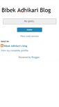 Mobile Screenshot of considerbibek.blogspot.com