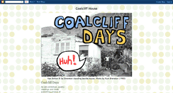 Desktop Screenshot of coalcliffdays.blogspot.com
