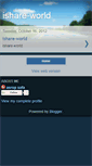 Mobile Screenshot of ishare-world.blogspot.com