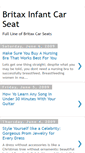Mobile Screenshot of britax-infantcarseat.blogspot.com