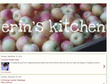 Tablet Screenshot of erinskitchen.blogspot.com