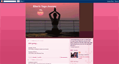Desktop Screenshot of ellensyogajourney.blogspot.com