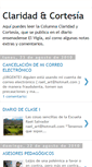 Mobile Screenshot of claridadycortesia.blogspot.com