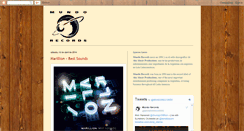 Desktop Screenshot of mundo-records.blogspot.com