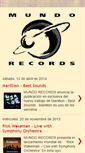 Mobile Screenshot of mundo-records.blogspot.com