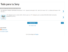 Tablet Screenshot of mundosony.blogspot.com