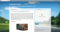 Desktop Screenshot of juharrywijaya.blogspot.com