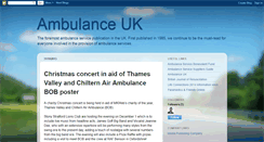 Desktop Screenshot of ambulanceuk.blogspot.com