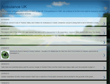 Tablet Screenshot of ambulanceuk.blogspot.com