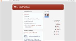 Desktop Screenshot of clarks3rdgradeblog.blogspot.com