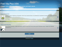 Tablet Screenshot of firstvitaplus-usa.blogspot.com
