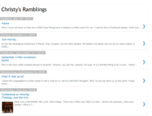 Tablet Screenshot of christysramblings3.blogspot.com