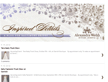Tablet Screenshot of alexandrawebb-brides.blogspot.com