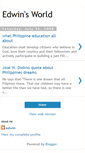 Mobile Screenshot of edwinsworld-edwin.blogspot.com