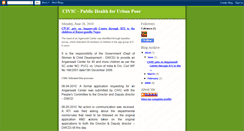 Desktop Screenshot of civicpublichealth.blogspot.com