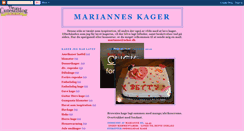 Desktop Screenshot of mariannes-kager.blogspot.com
