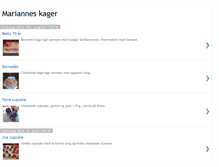 Tablet Screenshot of mariannes-kager.blogspot.com