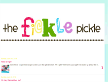 Tablet Screenshot of befickle.blogspot.com