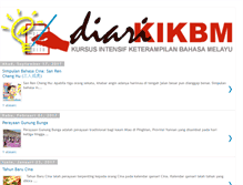 Tablet Screenshot of diarikikbm.blogspot.com